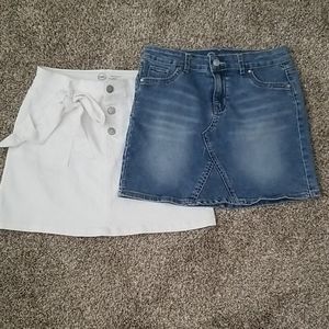 Bundle of 2 Girls Skirts